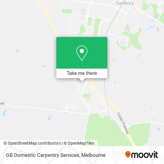 GB Domestic Carpentry Services map