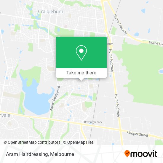 Aram Hairdressing map