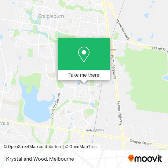 Krystal and Wood map