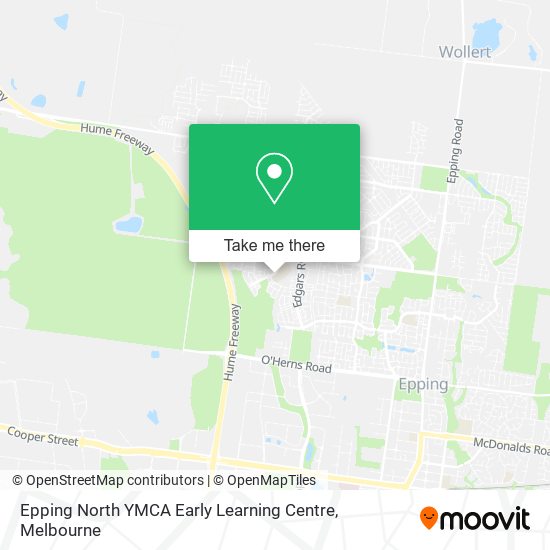 Epping North YMCA Early Learning Centre map