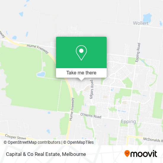 Capital & Co Real Estate map