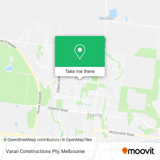 Varan Constructions Pty map