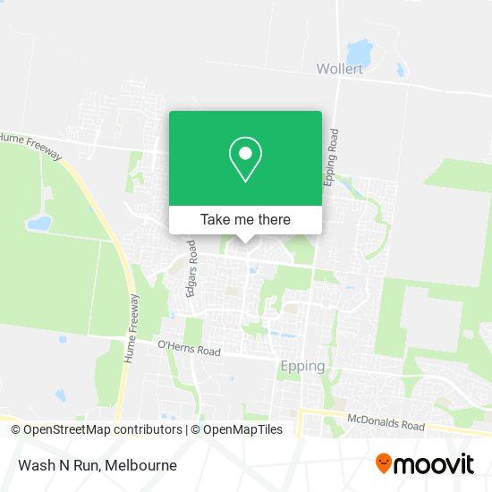 Wash N Run map