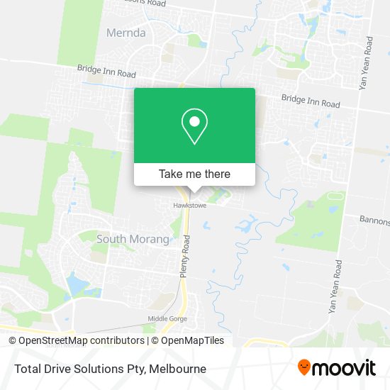 Total Drive Solutions Pty map