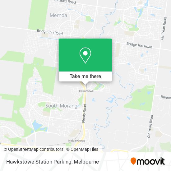 Hawkstowe Station Parking map