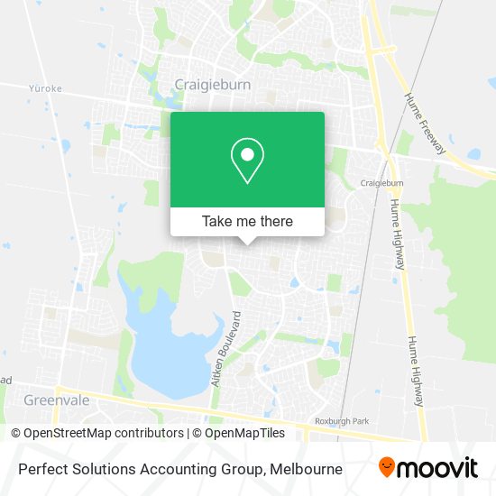 Perfect Solutions Accounting Group map