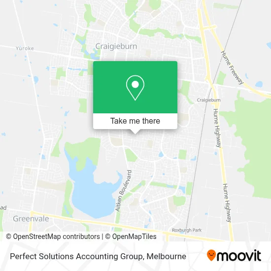 Mapa Perfect Solutions Accounting Group