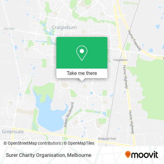 Surer Charity Organisation map