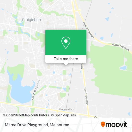 Marne Drive Playground map