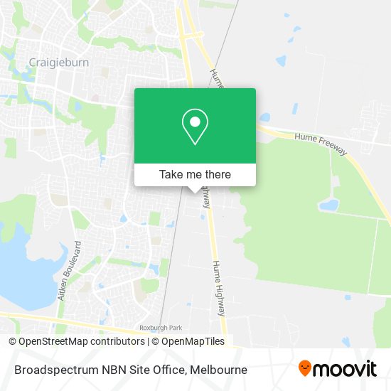 Broadspectrum NBN Site Office map