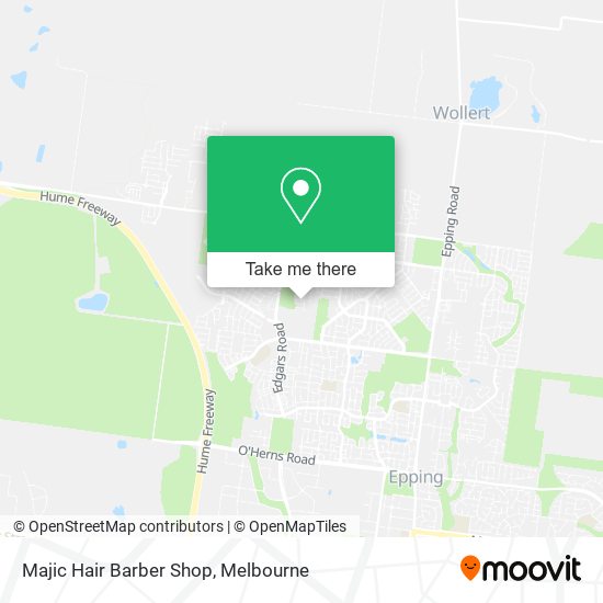 Majic Hair Barber Shop map