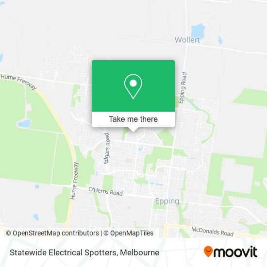 Statewide Electrical Spotters map