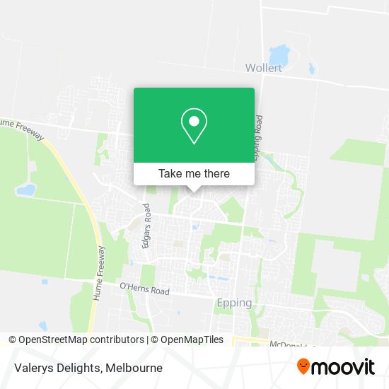 Valerys Delights map