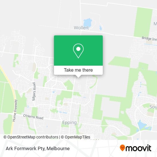Ark Formwork Pty map