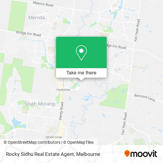 Rocky Sidhu Real Estate Agent map