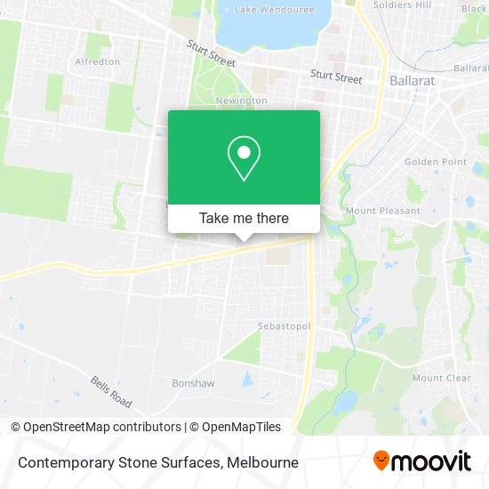 Contemporary Stone Surfaces map