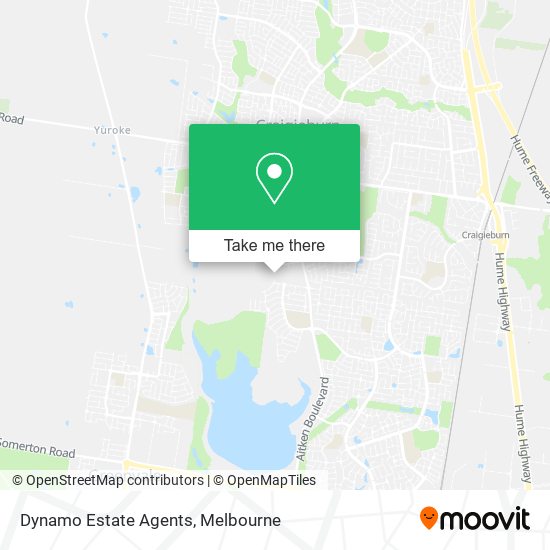 Dynamo Estate Agents map