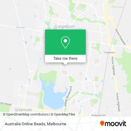 Australia Online Beads map