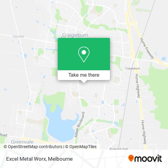 Excel Metal Worx map