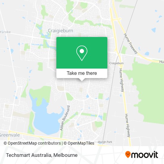 Techsmart Australia map