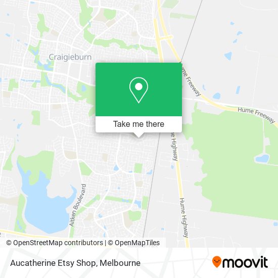 Aucatherine Etsy Shop map