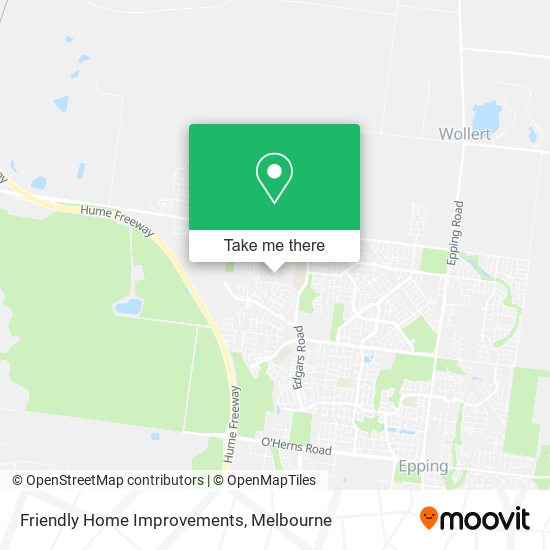 Friendly Home Improvements map