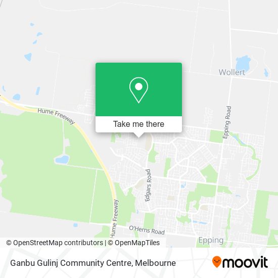Ganbu Gulinj Community Centre map