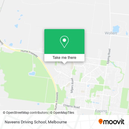 Naveens Driving School map