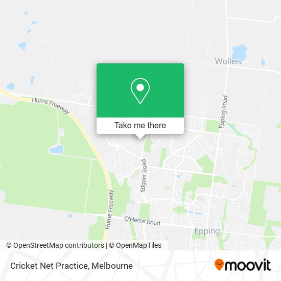 Cricket Net Practice map