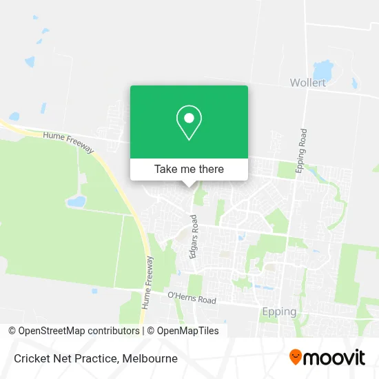 Cricket Net Practice map