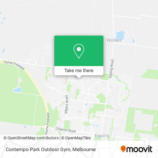 Contempo Park Outdoor Gym map