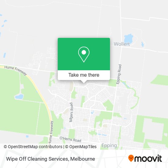 Wipe Off Cleaning Services map