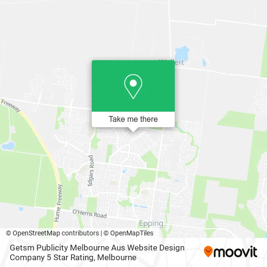 Getsm Publicity Melbourne Aus Website Design Company 5 Star Rating map