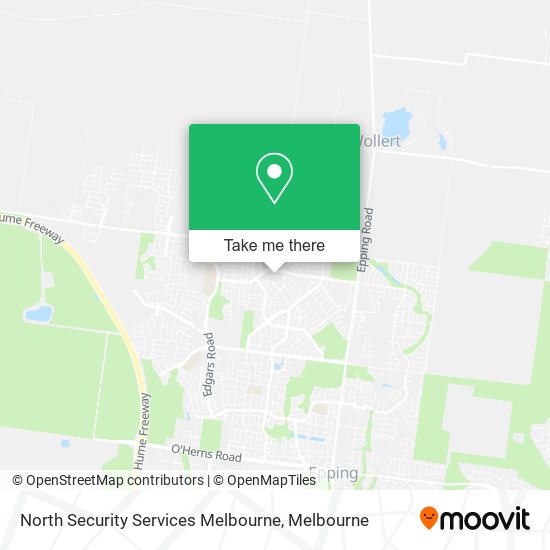 North Security Services Melbourne map