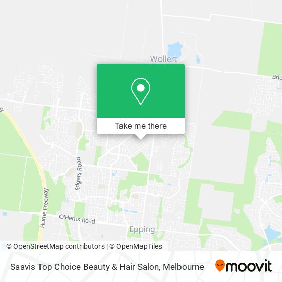 Saavis Top Choice Beauty & Hair Salon map