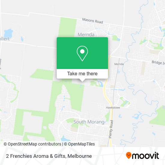 2 Frenchies Aroma & Gifts map
