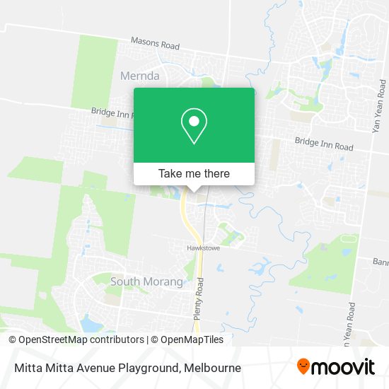 Mapa Mitta Mitta Avenue Playground