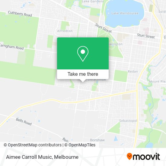 Aimee Carroll Music map