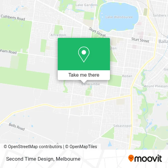 Mapa Second Time Design