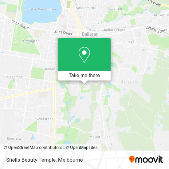 Mapa Shells Beauty Temple