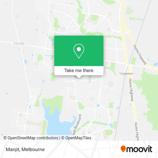 Mapa Manjit