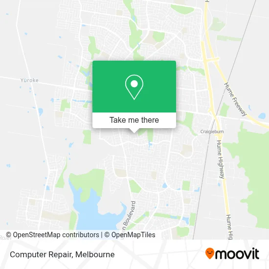 Mapa Computer Repair