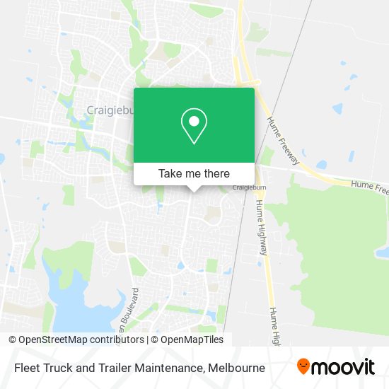 Fleet Truck and Trailer Maintenance map