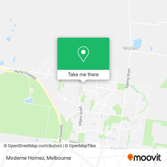 Moderne Homez map