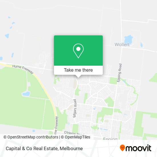 Capital & Co Real Estate map