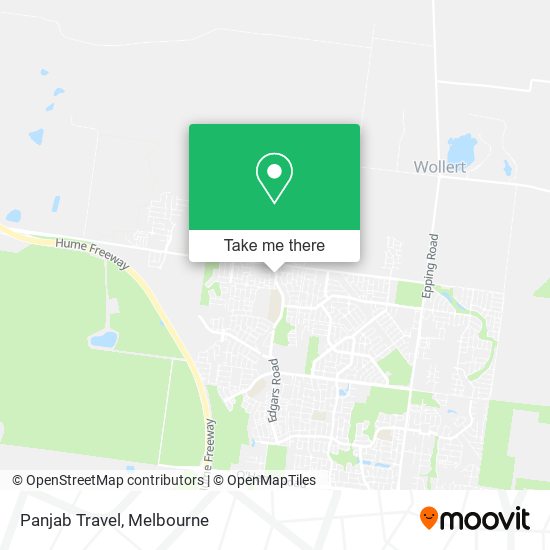 Panjab Travel map