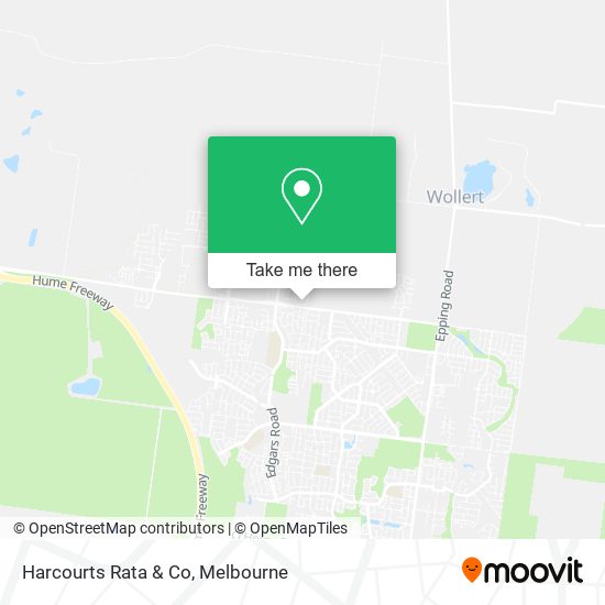 Harcourts Rata & Co map