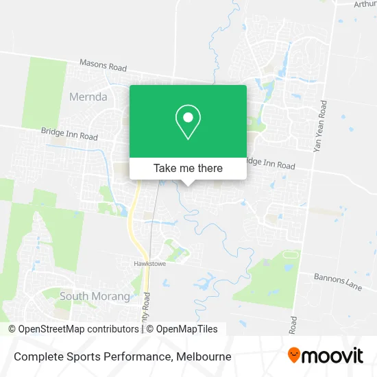 Mapa Complete Sports Performance