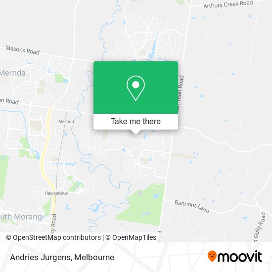 Andries Jurgens map