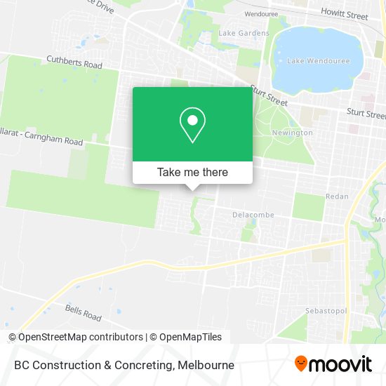 BC Construction & Concreting map